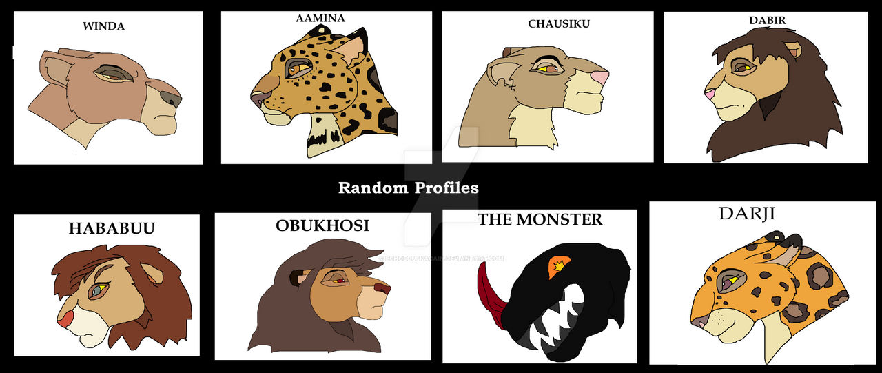 TLK - Random Profiles 7 by echosduskagain on DeviantArt