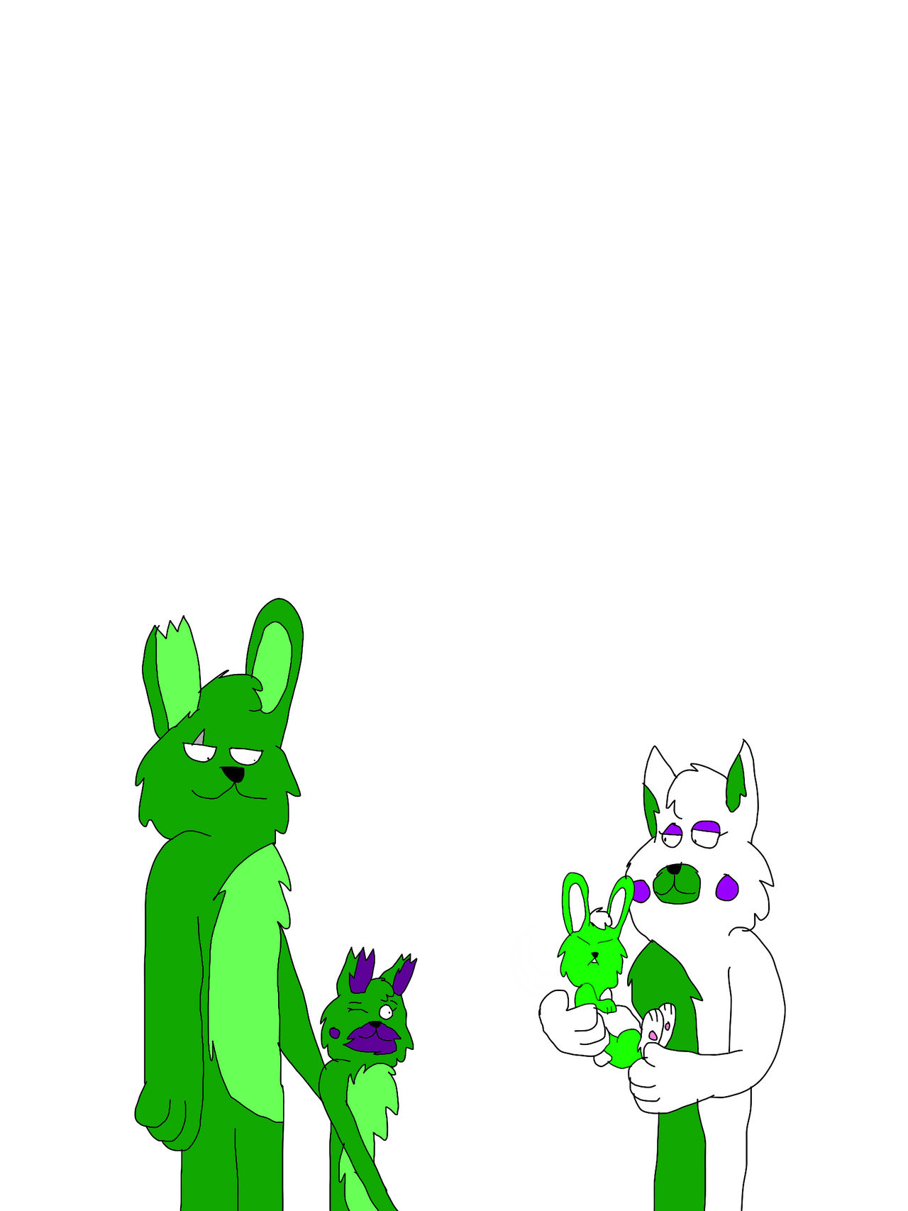 Springtrap And Tangle Family by DidiK2023 on DeviantArt