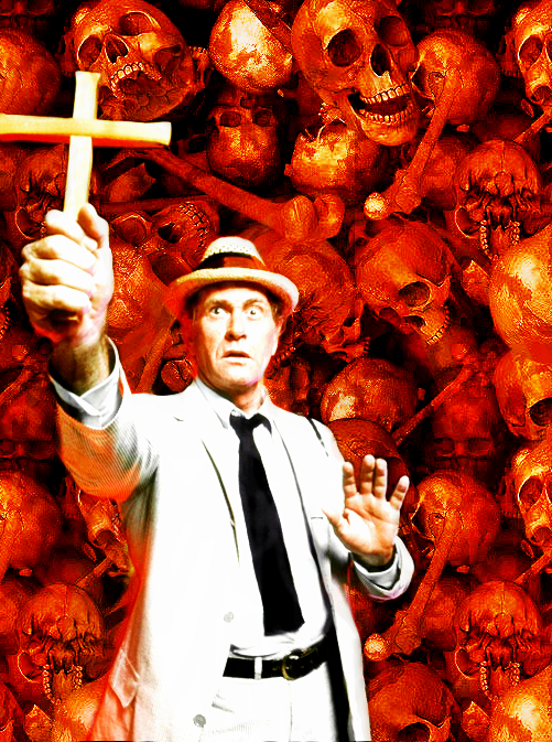 Kolchak with Skulls Background