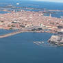 Venecia desde el cielo.