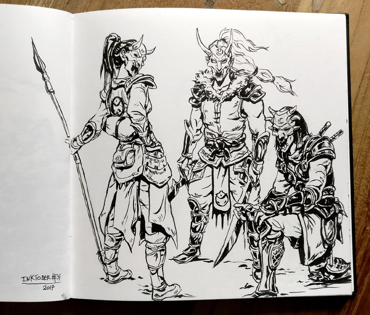 Inktober day 31: United! by Jordy-Knoop