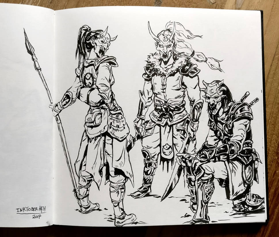 Inktober day 31: United! by Jordy-Knoop