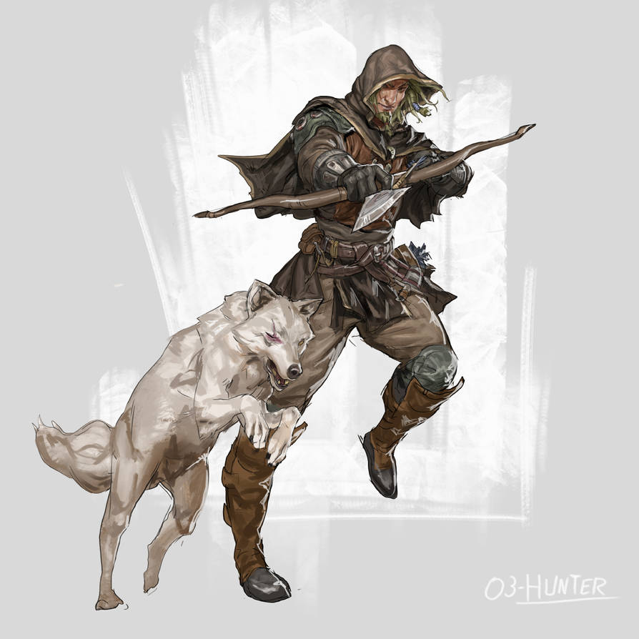 RPG Class day 03:The Hunter by Jordy-Knoop