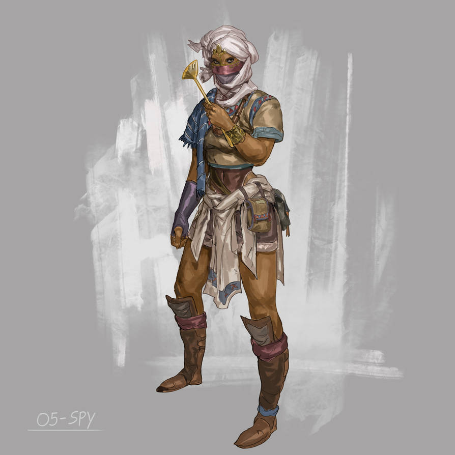 RPG Class day 05: Spy by Jordy-Knoop