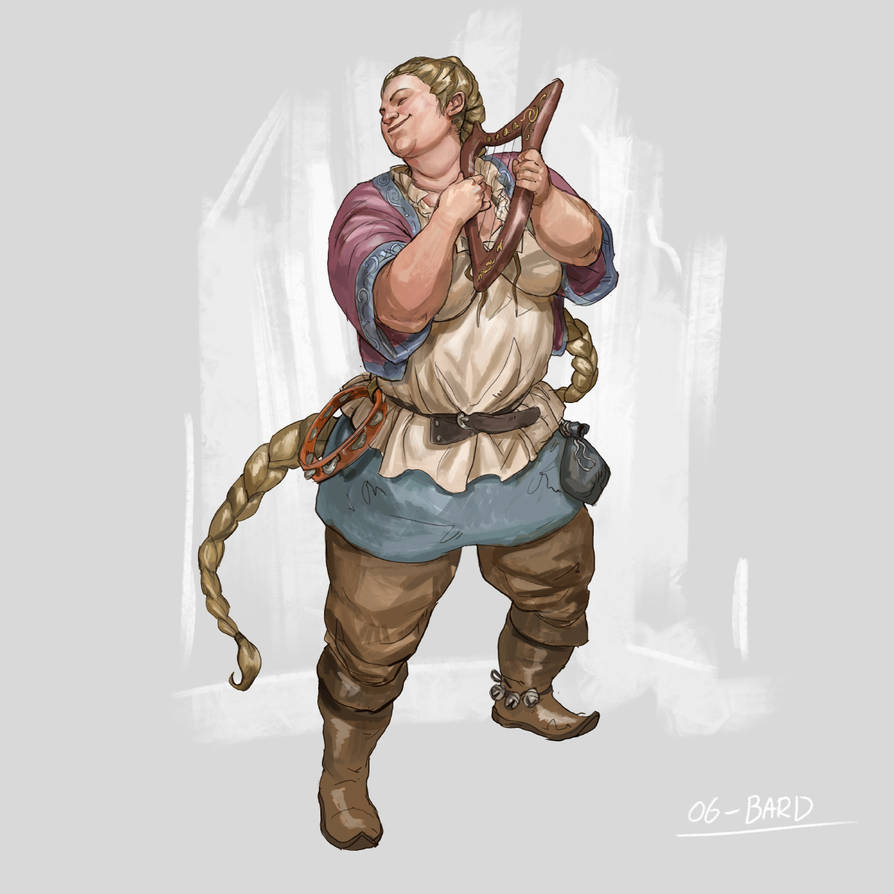 RPG Class day 06: Bard. by Jordy-Knoop