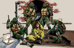 April and TMNT