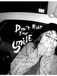 Don't hide your smile