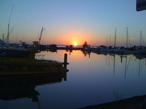 sunrise at westernport marina