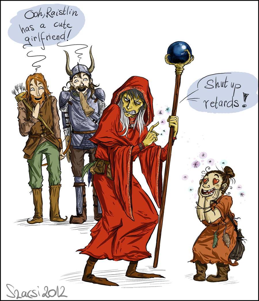 The reason Raistlin hates Sturm and Tanis