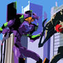 Eva Unit 01 vs Sachiel