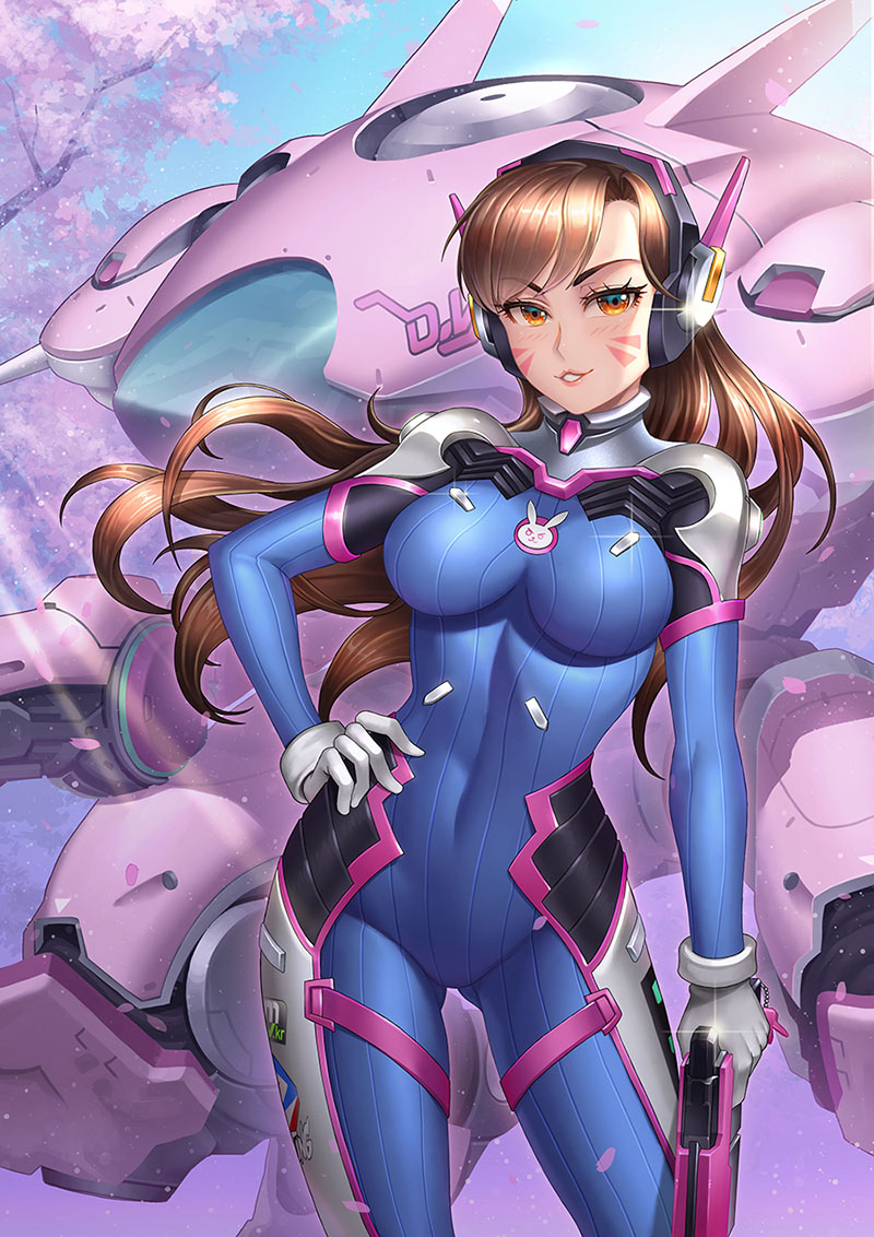 DVA ( Overwatch ) Steam Skin - Air by squallala1337 on DeviantArt