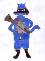 Frank The Lucario Soldier