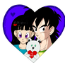Heart couple: Zarima and Goten
