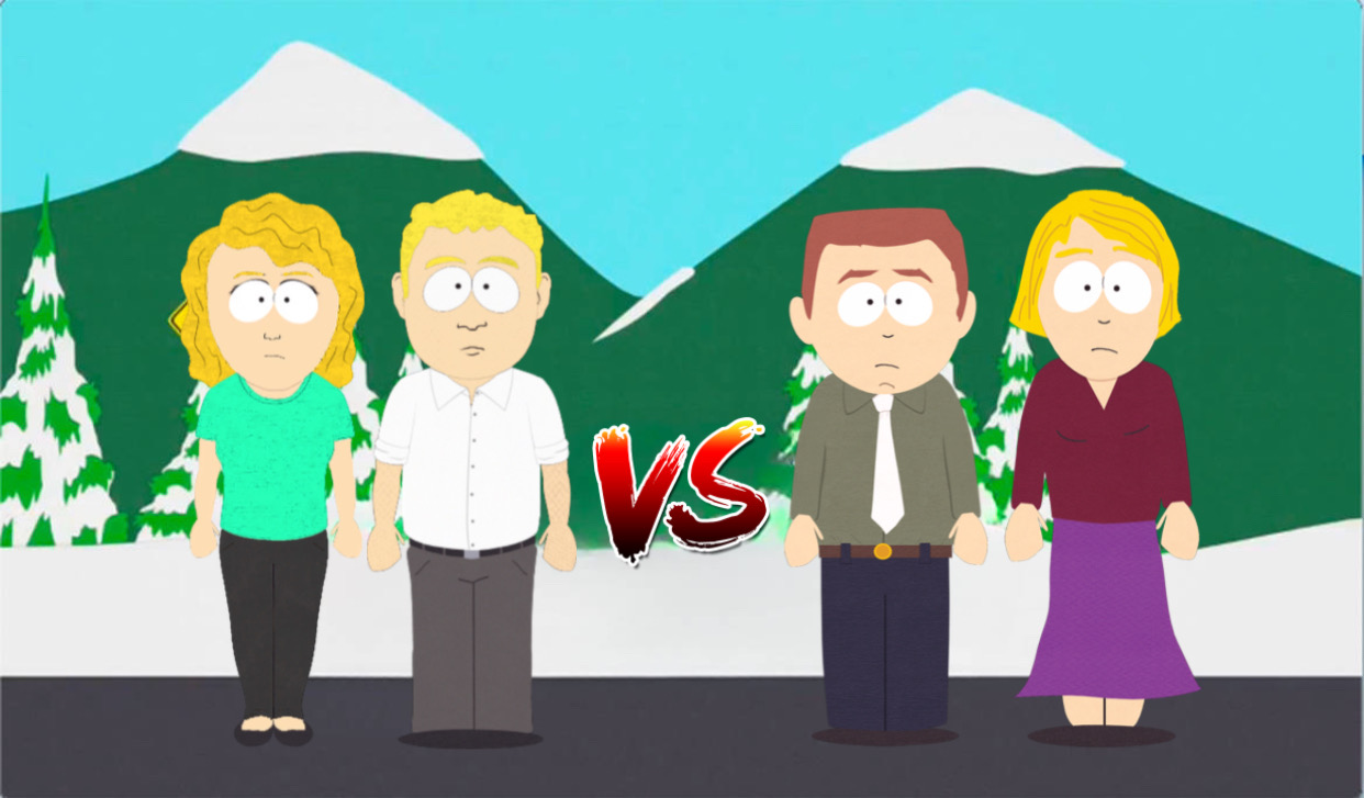 Butters old parents Vs butters new parents by SuperBlackYoshiBros on ...