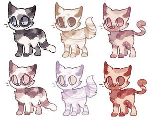 (5 POINTS) (CLOSED) cheap natural neko adopts