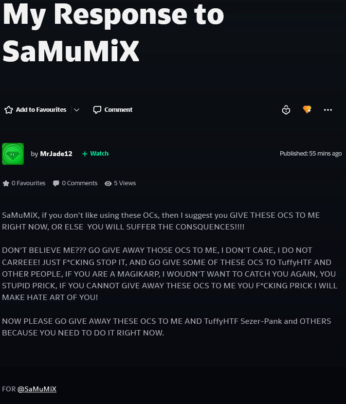 Samumix Rappy SaMuMiX - Hobbyist, Digital Artist | DeviantArt