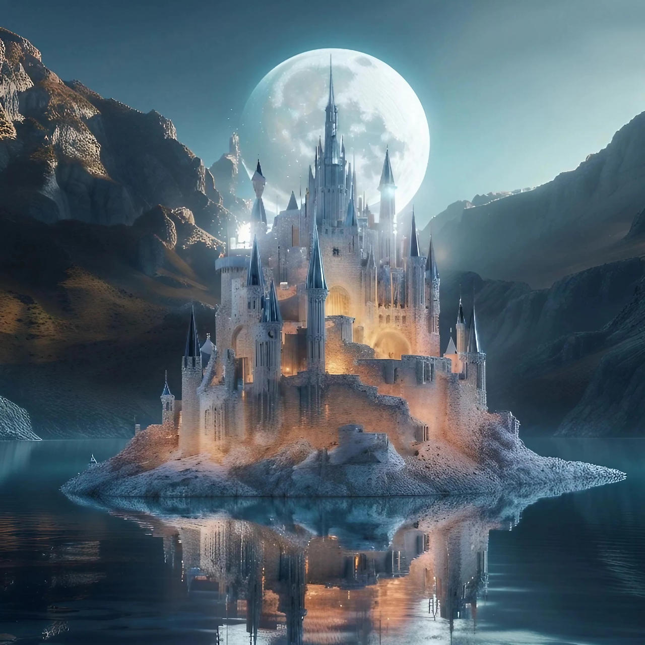 Castle 4 by ShylinArt on DeviantArt