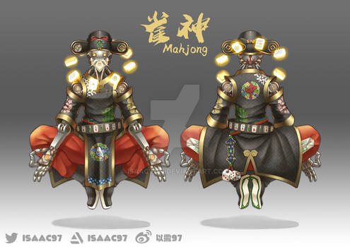 Zenyatta fan skin 'Mahjong'