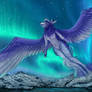 Aurora, with borealis