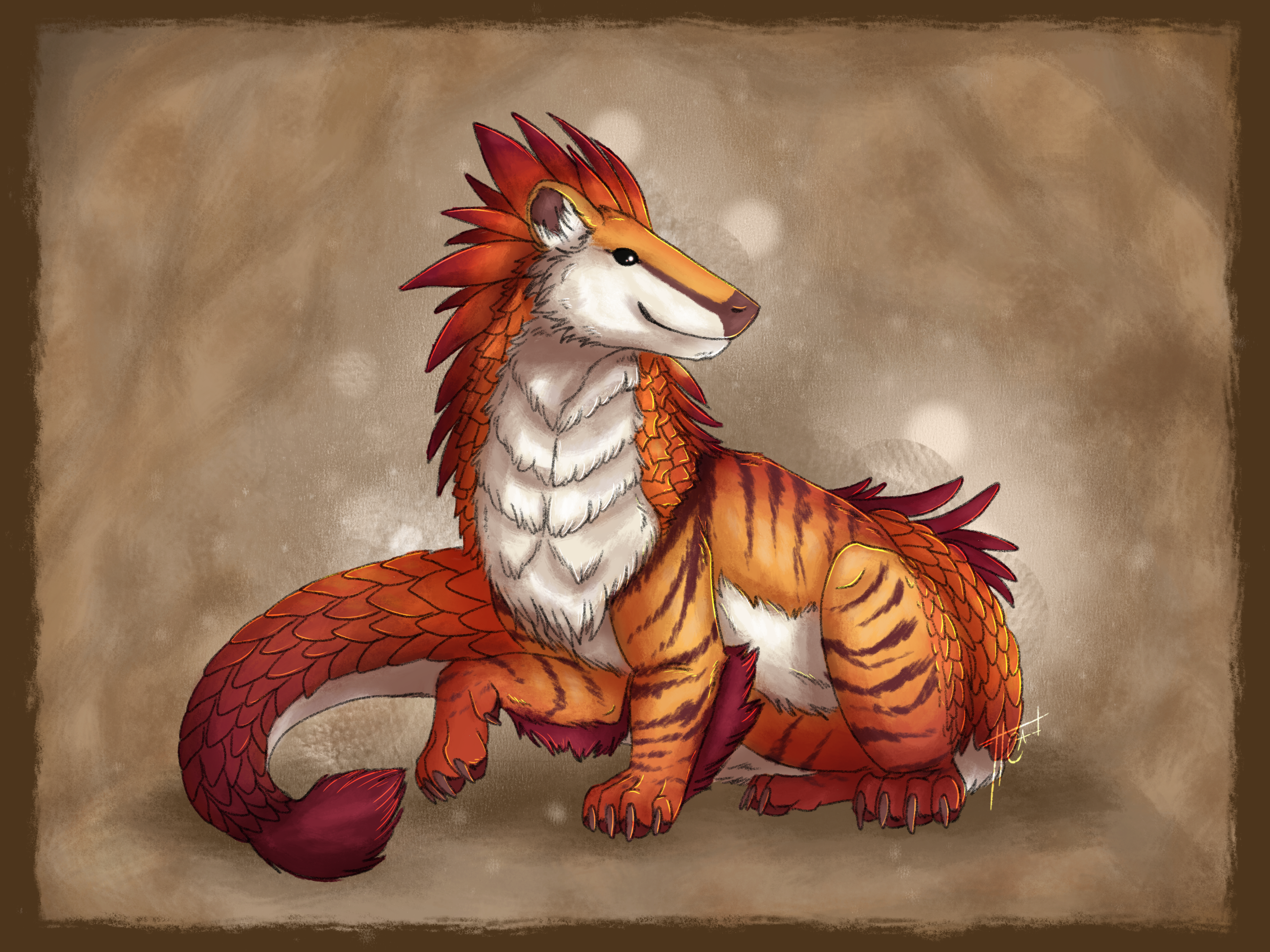Art trade - colored sketch fullbody