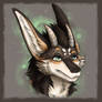 VGen commission - colored sketchy headshot 5