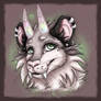 VGen commission - colored sketchy headshot 6