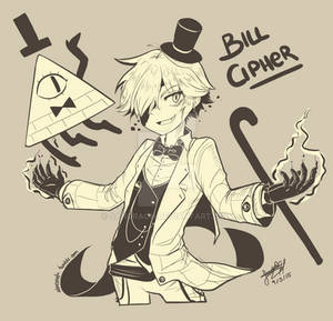 Bill Cipher (Human Version)