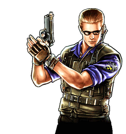 Albert Wesker S.T.A.R.S. RE-UC [PNG]