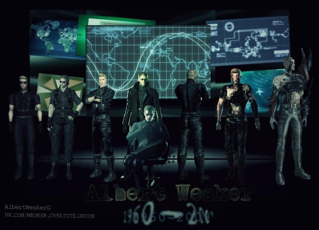 Reporting To Wesker (2002) by AlbertWeskerG on DeviantArt
