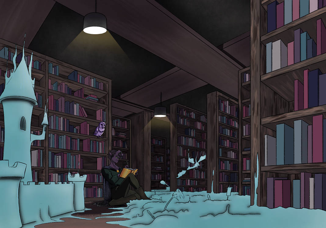 Libarray Undertale The Library by TallyMarkings on DeviantArt