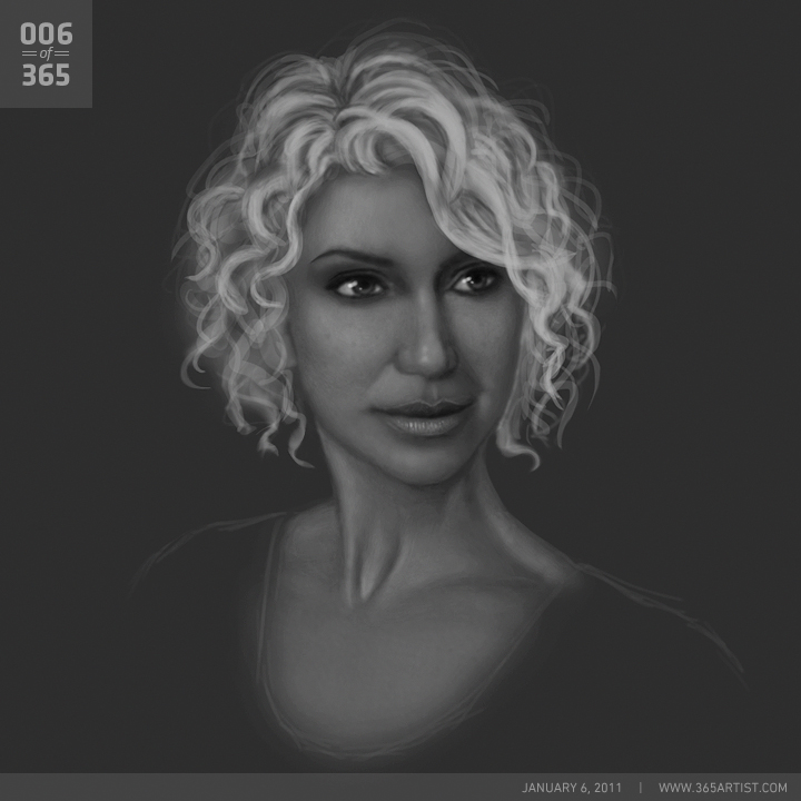 006: Digital Lady Portrait