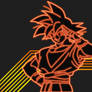 Goku Neon Wallpaper