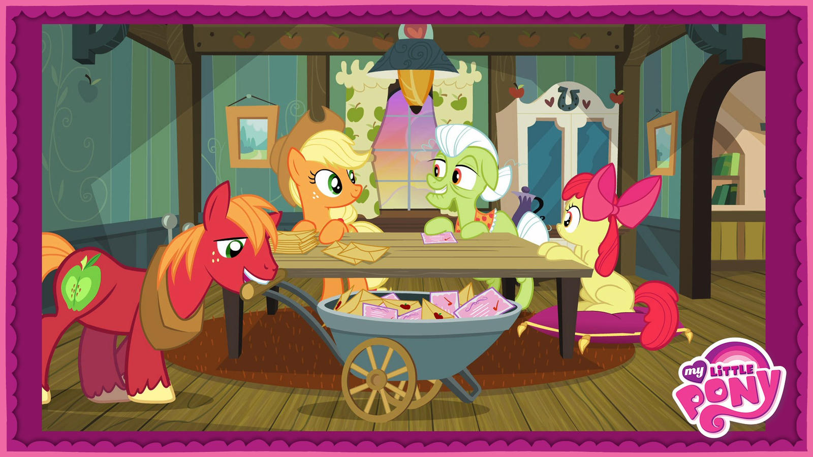 My Little Pony FiM Season 3 - Apple Family Reunion