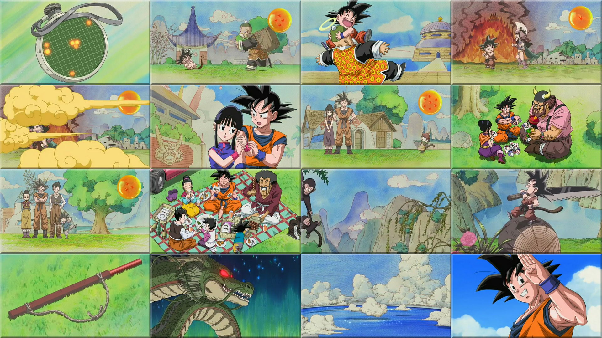 DBZ Goku Friends Return - Ending