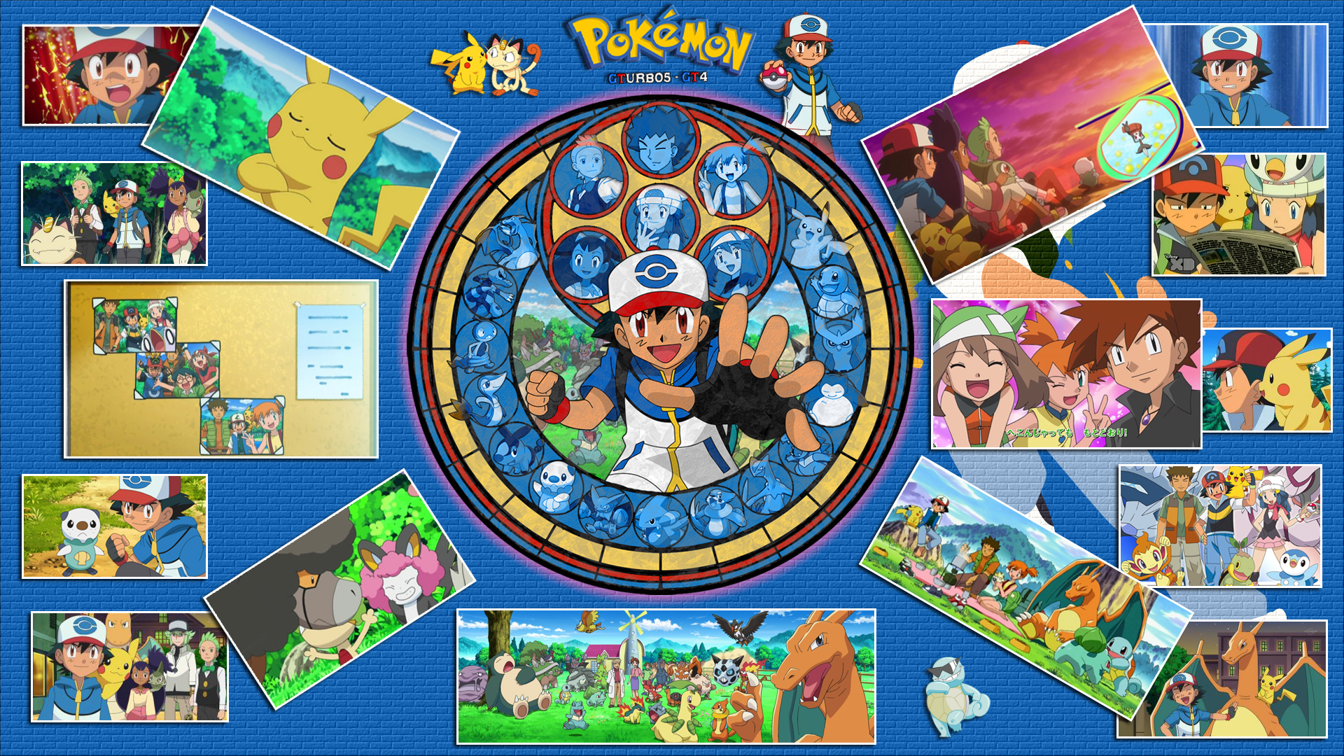 Pokemon Stained Glass - Wallpapers by GT4tube on DeviantArt Pokemon Stained Glass - Wallpapers by GT4tube on DeviantArt