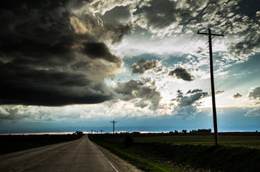 Storm Country Road