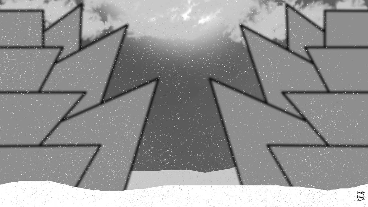 Snowy Peaks by LovelyEbonyArts on DeviantArt