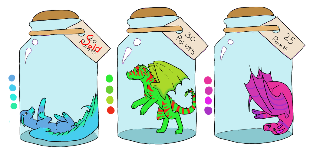 Dragon in a Bottle Adopts 1 {OPEN}