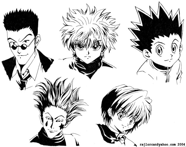 Hunter X Hunter Inked By Rajlorcan On Deviantart Hunter X Hunter Inked By Rajlorcan On Deviantart