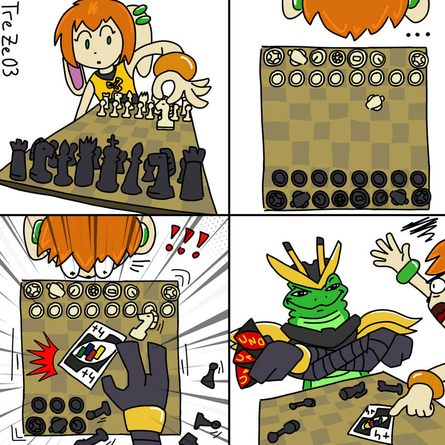 Trezeo Playing chess with Serpentine by TreZeO3 on DeviantArt