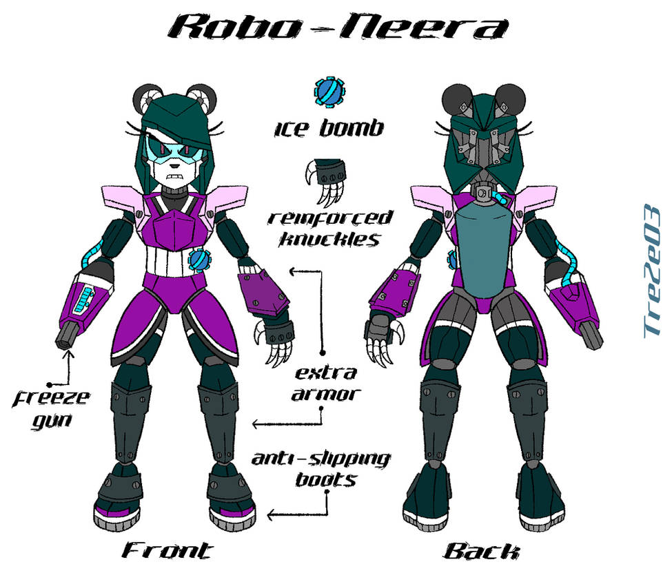 Trezeo Robo/Metal/Mecha Neera Li by TreZeO3 on DeviantArt