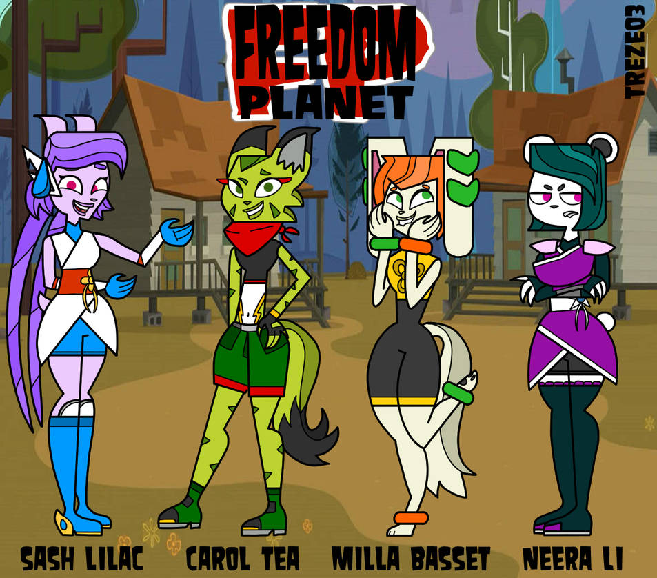 Trezeo Freedom Planet 2 but in Total Drama style by TreZeO3 on DeviantArt