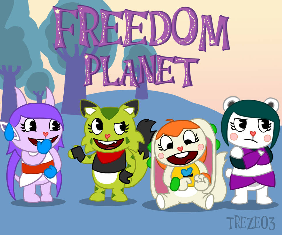 Trezeo Freedom Planet 2 but in Happy Tree Friends style by TreZeO3 on DeviantArt