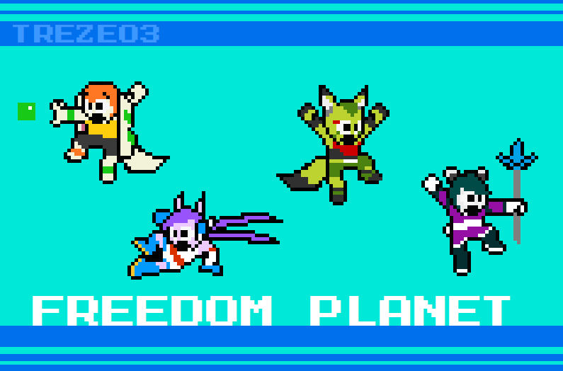 Trezeo Freedom Planet 2 but it Megaman style by TreZeO3 on DeviantArt
