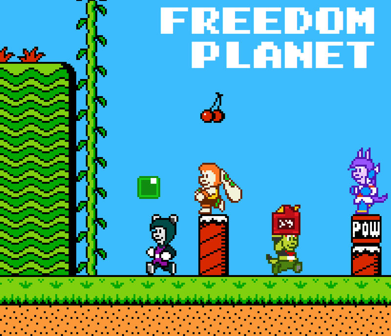 Trezeo Freedom Planet 2 but in Super Mario Bros 2 style by TreZeO3 on DeviantArt