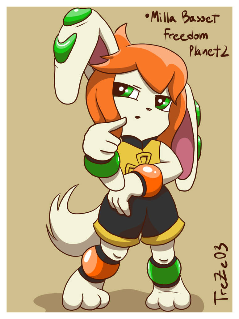 Trezeo Milla Basset drawing by TreZeO3 on DeviantArt