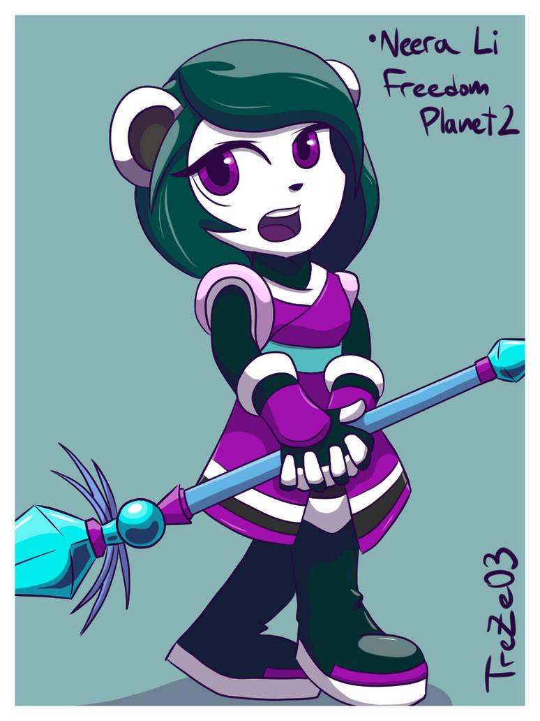 Trezeo Neera Li drawing by TreZeO3 on DeviantArt