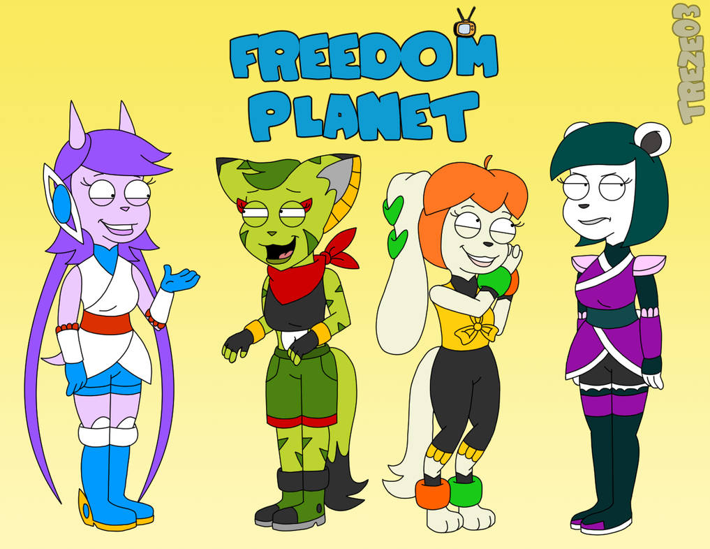 Trezeo Freedom Planet 2 but in Family Guy style by TreZeO3 on DeviantArt