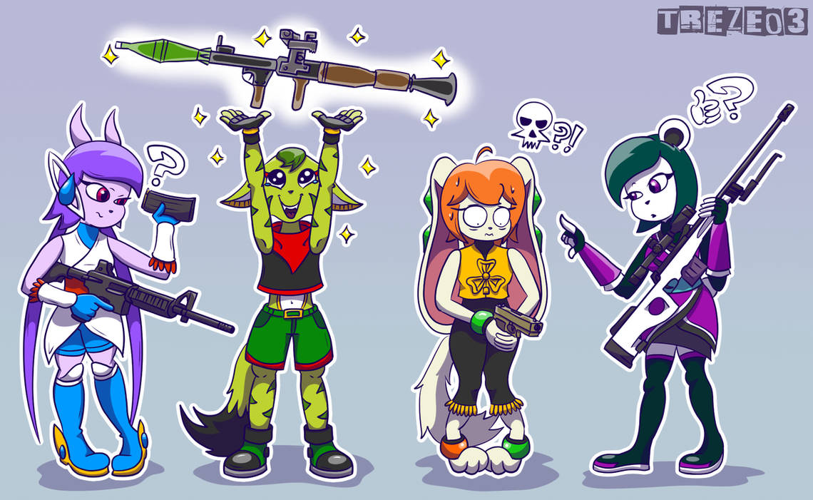 Trezeo Freedom Planet 2 but with guns -REMASTERED- by TreZeO3 on DeviantArt