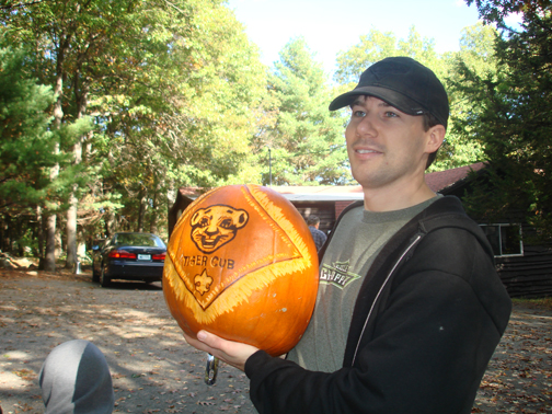 Cub Scout Pumpkin